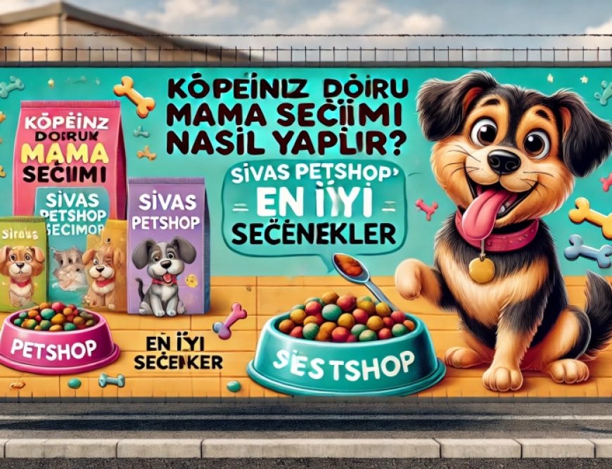 Köpeğiniz İçin Doğru Mama Seçimi Nasıl Yapılır? | Sivas Petshop’la En İyi Seçenekler